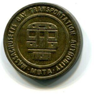 Massachusetts Bay Transportation Token (b857-20)
